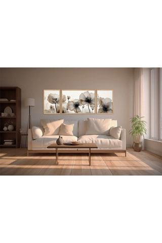 Triptyque Huhu305 - 50 x 35 cm / 70 x 50 cm