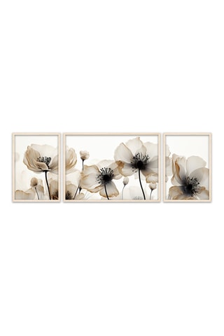 Triptyque Huhu305 - 50 x 35 cm / 70 x 50 cm