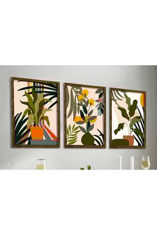 3 tableaux - 50 x 70 cm