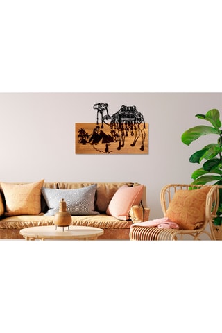 Décoration murale en bois