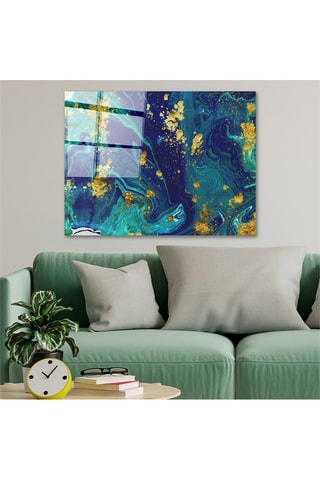 Wanddecoratie van Gehard Glas - 70 x 100 cm