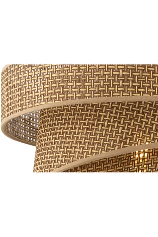 Hanglamp Couper Hazeran - Beige - 45 - 60 W