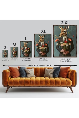 Wanddecoratie - 35 x 47 cm