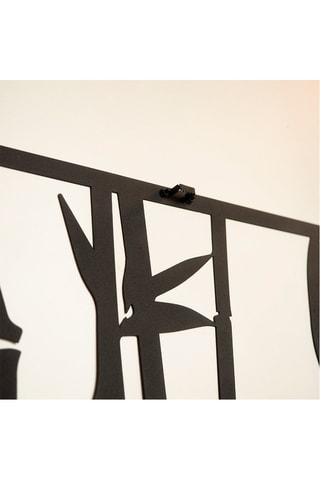 Décoration murale Bamboo - Noir