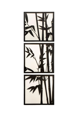 Décoration murale Bamboo - Noir