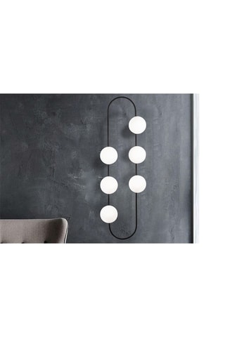Applique murale Abakus - Noir - 6 x 40  W