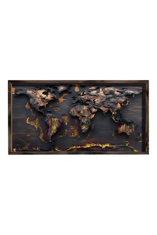 MDF Gekaderde Wanddecoratie Chloé2 - 120 x 60 cm