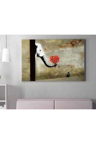 Wanddecoratie WY116 - Banksy - 70 x 100 cm - Reproductie