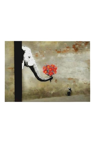 Wanddecoratie WY116 - Banksy - 70 x 100 cm - Reproductie
