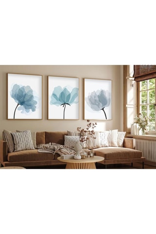 3 tableaux Irène - 50 x 70 cm