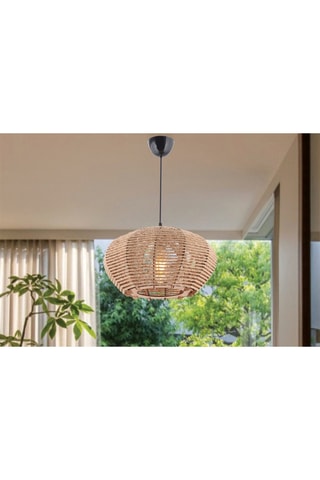 Houten Hanglamp - Naturel - 45 - 60 W
