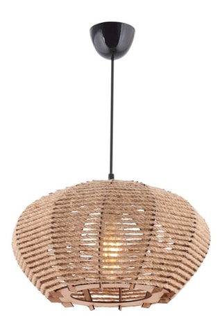 Houten Hanglamp - Naturel - 45 - 60 W