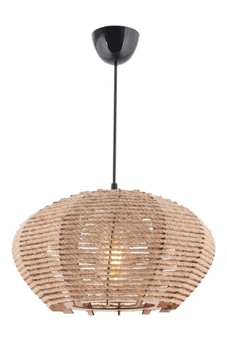 Houten Hanglamp - Naturel - 45 - 60 W