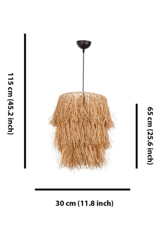 Hanglamp - Beige - 40 W