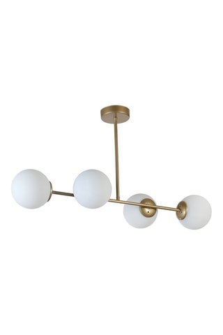 Hanglamp Yeni - Goudkleurig - 4 x 40 W