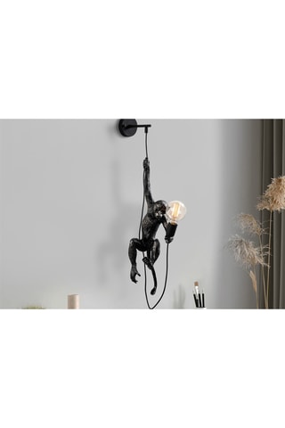 Wandlamp Singe 2 - Zwart - 40 W