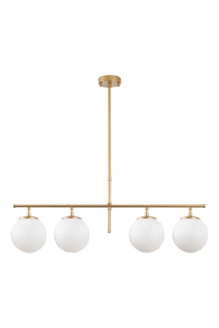 Hanglamp Roe - Goudkleurig - 4 x 40 W
