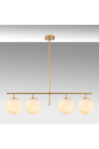 Hanglamp Roe - Goudkleurig - 4 x 40 W