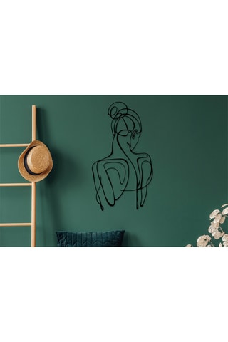 Décoration murale Sorella - 34 x 61 cm - Noir