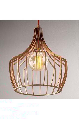 Hanglamp Mezopotamya - Bronskleurig - 100 W