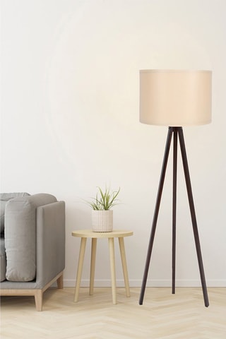 Staanlamp - Crèmekleurig - 45-60 W - 120 cm