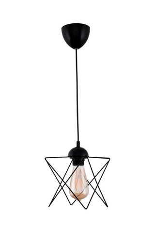 2 Hanglampen - Zwart - 45 - 60 W
