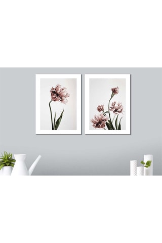 2 Wanddecoraties - 30 x 40 cm - 60 x 40 cm