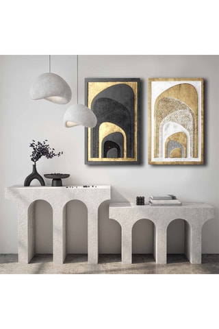 2 Wanddecoraties - 45 x 70 cm