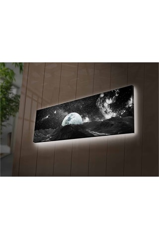 Ledwanddecoratie - 30 x 90 cm