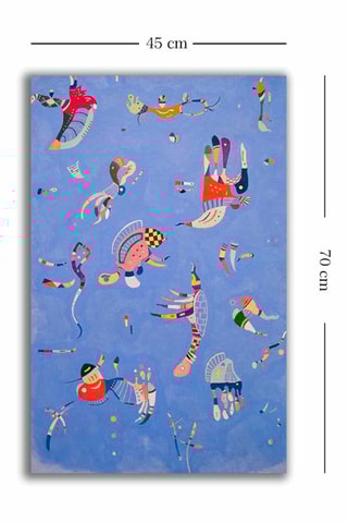 Wanddecoratie - Kandinsky - 45 x 70 cm - Reproductie