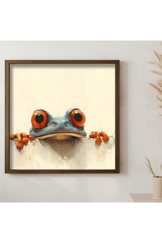 Rubberhouten Wanddecoratie - 50 x 50 x 3,5 cm
