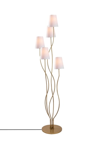 Staanlamp Bonibon - Goudkleurig - 5 x 40 W