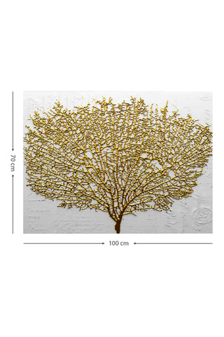Houten Wanddecoratie - 70 x 100 cm