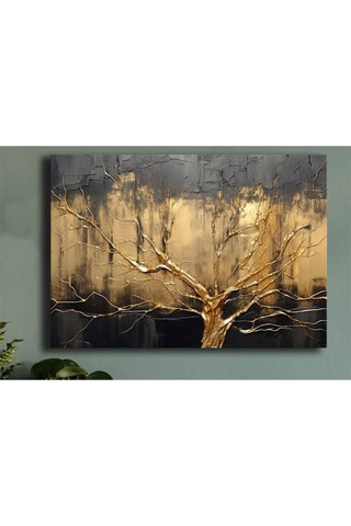 Grenenhouten Wanddecoratie - 70 x 100 cm