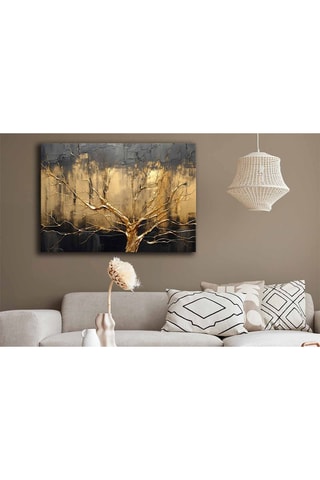 Grenenhouten Wanddecoratie - 70 x 100 cm