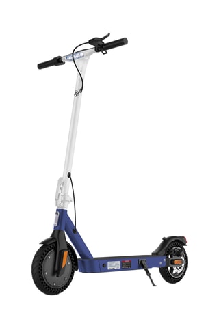 Trottinette électrique - Argenté et bleu