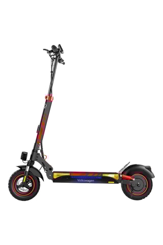 Trottinette électrique - Gris et rouge