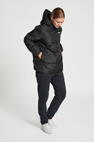 Doudoune à capuche - Noir
