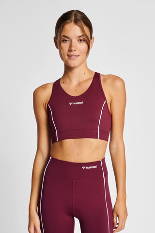 Brassière de sport - Bordeaux