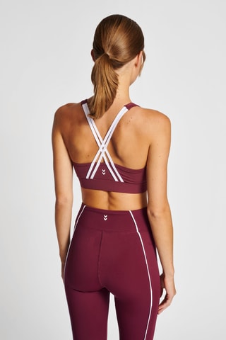 Brassière de sport - Bordeaux