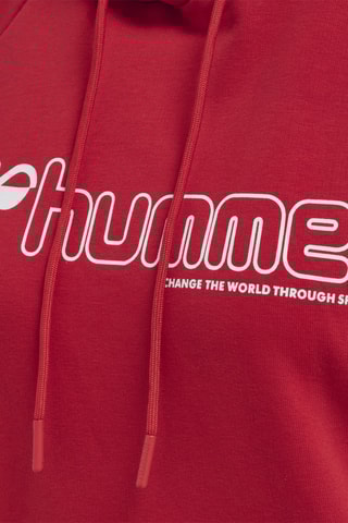 Sweat à capuche - Rouge