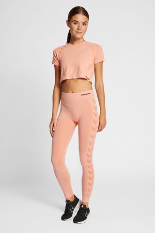 Crop top - Orange clair