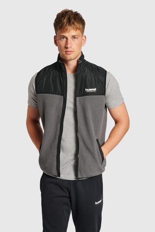 Gilet sans manches - Noir et gris