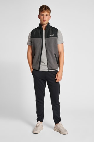 Gilet sans manches - Noir et gris