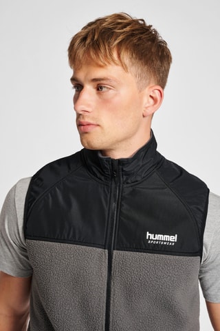 Gilet sans manches - Noir et gris