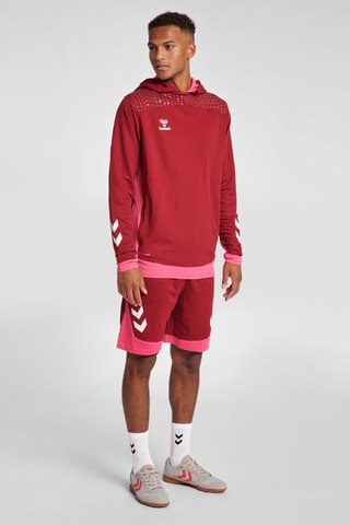 Sweat à capuche - Bordeaux