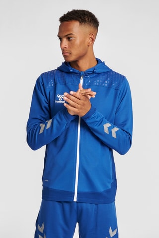 Sweat à capuche - Bleu