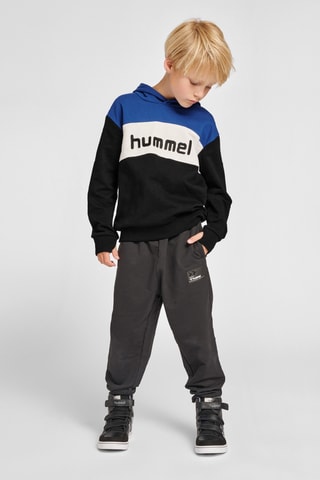 Sweat à capuche - Noir et bleu