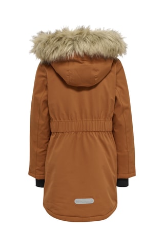 Manteau à capuche - Marron