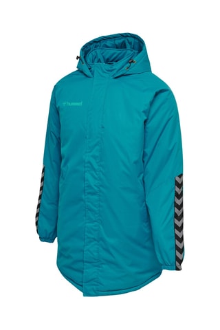 Parka à capuche - Bleu turquoise